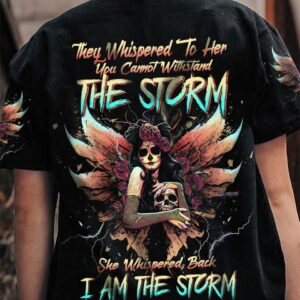 I AM THE STORM SUGAR SKULL WINGS ALL OVER PRINT - TLTW1003233