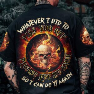 I CAN DO IT AGAIN FIRE SKULL ALL OVER PRINT - TLNZ0504233