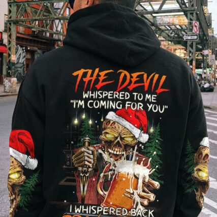 BRING BEER SKULL CHRISTMAS ALL OVER PRINT - TLTW1711221