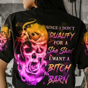 I WANT A B BARN ROSE SKULL ALL OVER PRINT - YHHG0301233