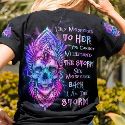 I AM THE STORM SKULL TATTOOS ALL OVER PRINT - YHLN2102231