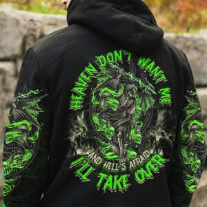 HEAVEN DON'T WANT ME ALL OVER PRINT - TLTM2311223
