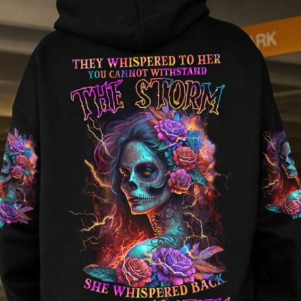 I AM THE STORM SUGAR SKULL ALL OVER PRINT - TLNZ1603233