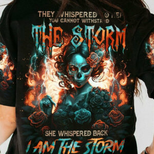 I AM THE STORM SUGAR SKULL ALL OVER PRINT - TLNO1004232