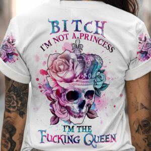 I'M THE F QUEEN SKULL ALL OVER PRINT - YHHG1402234