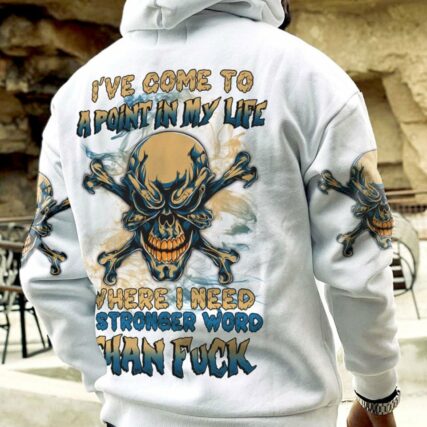 I'VE COME TO A POINT IN MY LIFE SKULL BONES ALL OVER PRINT - TLNZ1512221