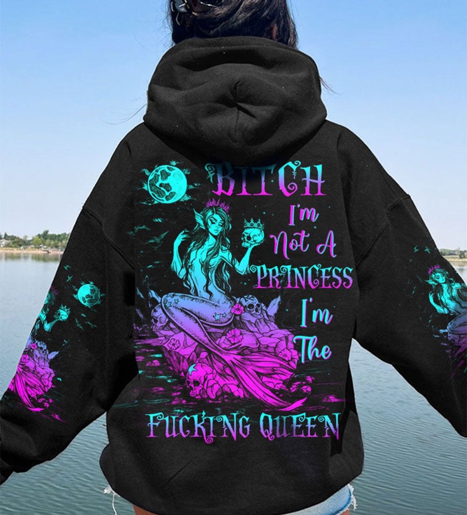 I'M THE F QUEEN MERMAID ALL OVER PRINT - TLTW1703233