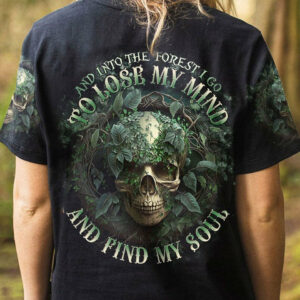 AND INTO THE FOREST I GO SKULL ALL OVER PRINT - TLTR1704231