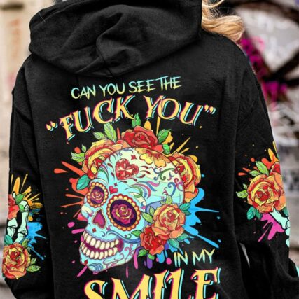 CAN YOU SEE THE F YOU SKULL ALL OVER PRINT - TLTR2303233