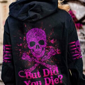 BUT DID YOU DIE MOM LIFE SKULL BONES ALL OVER PRINT - TLNZ2402232