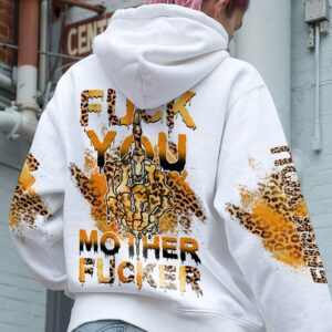 FCK YOU MOTHERFCKER LEOPARD ALL OVER PRINT - YHHG1711223
