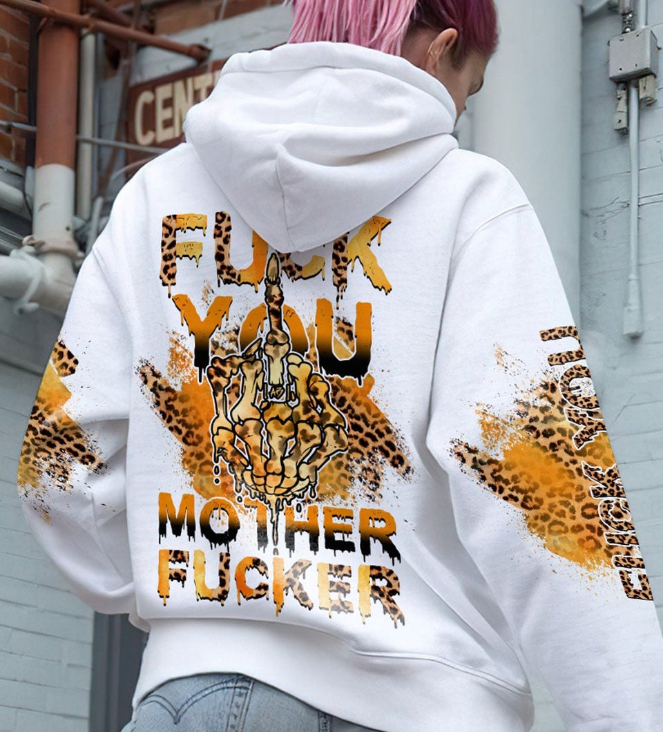 FCK YOU MOTHERFCKER LEOPARD ALL OVER PRINT - YHHG1711223