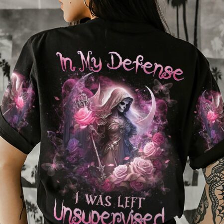 IN MY DEFENSE I WAS LEFT UNSUPERVISED ALL OVER PRINT - YHHG0603231