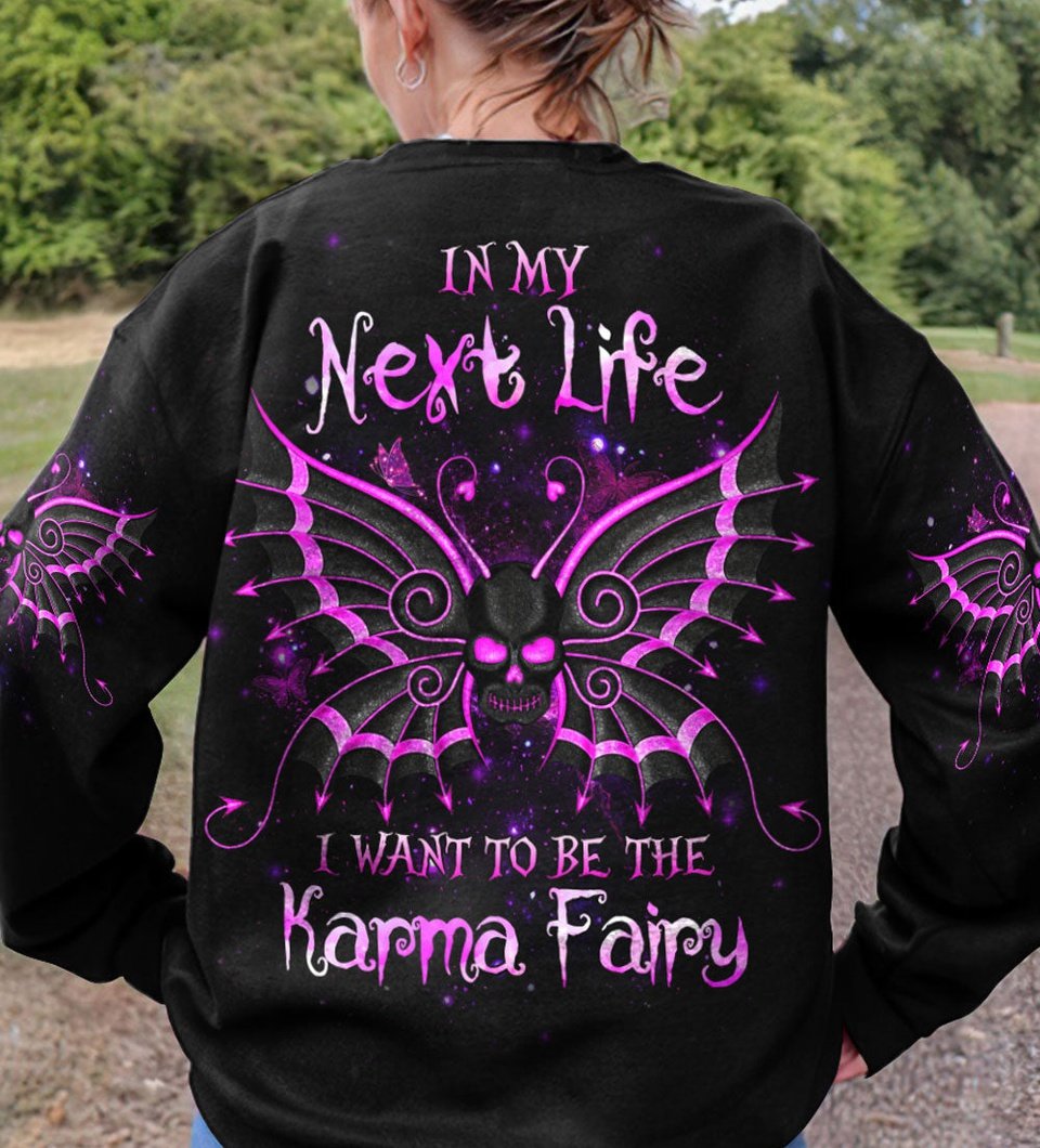 KARMA FAIRY SKULL ALL OVER PRINT - YHHG0401231