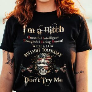 I'M A B DON'T TRY ME COTTON SHIRT - YHHG1412224