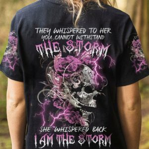 I AM THE STORM FLOWER SKULL ALL OVER PRINT - TLTR0802232