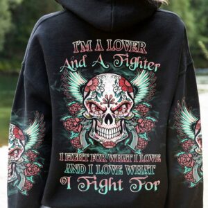 I'M A LOVER AND A FIGHTER ALL OVER PRINT - YHHN1602234