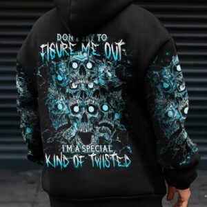 DON'T TRY TO FIGURE ME OUT SKULL ALL OVER PRINT - TLTM2312223