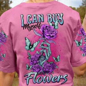 I CAN BUY MYSELF FLOWERS SKELETON HAND ALL OVER PRINT - TLNO0203232