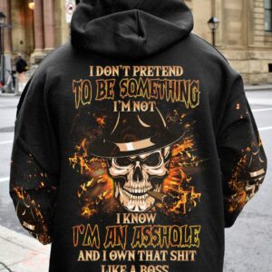 I DON'T PRETEND TO BE SOMETHING I'M NOT ALL OVER PRINT - YHLN1402232