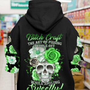 B CRAFT ROSE SKULL ALL OVER PRINT - TLTR1301231