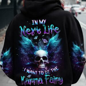KARMA FAIRY SKULL ALL OVER PRINT - TLTW0802235