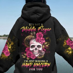 IT'S NOT A MIDDLE FINGER ALL OVER PRINT - YHHG0712224