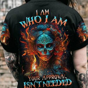 I AM WHO I AM SUGAR SKULL ALL OVER PRINT - TLTR0404234