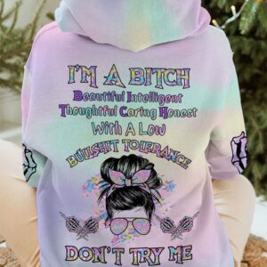 I'M A B DON'T TRY ME HOLO ALL OVER PRINT - TLTR2712223