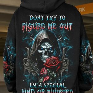 DON'T TRY TO FIGURE ME OUT ALL OVER PRINT - YHHN1703233