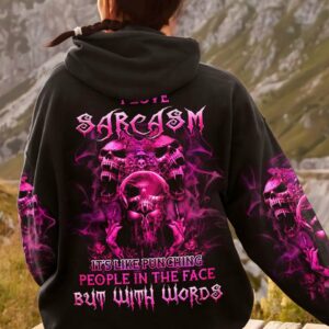 I LOVE S SKULL ALL OVER PRINT - YHHN1512222