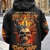 IT'S CALLED A THRONE FIRE SKULL ALL OVER PRINT - TLTM0902233