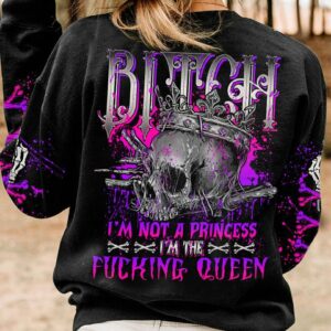 I'M FKING QUEEN SKULL ALL OVER PRINT - TLNO0812223