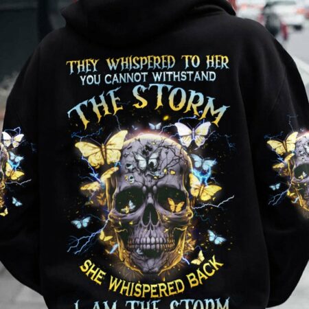 I AM THE STORM SKULL BUTTERFLY ALL OVER PRINT - TLNZ0803232