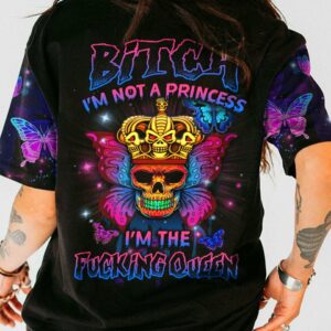 I'M THE FKING QUEEN SKULL ALL OVER PRINT - YHLN0612221