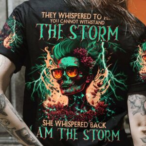 I AM THE STORM SKULL GIRL ALL OVER PRINT - TLNO0604232