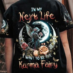KARMA FAIRY SKULL MOON ROSES ALL OVER PRINT - TLTW2702233