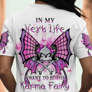 KARMA FAIRY SKULL ALL OVER PRINT - YHHN0202234