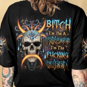 I'M NOT A PRINCESS I'M THE F QUEEN ALL OVER PRINT - YHLN0912223