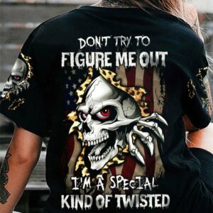 DON'T TRY TO FIGURE ME OUT LEOPARD ALL OVER PRINT - TLTW0312221