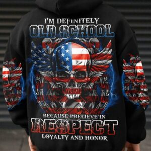 I BELIEVE IN RESPECT SKULL WINGS ALL OVER PRINT - TLNO0712221