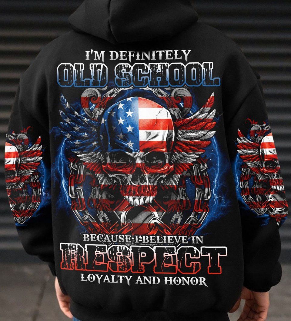 I BELIEVE IN RESPECT SKULL WINGS ALL OVER PRINT - TLNO0712221
