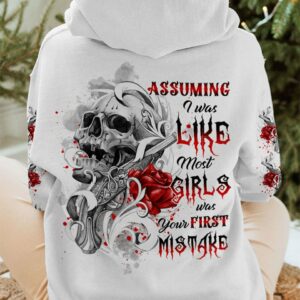 ASSUMING I WAS LIKE MOST GIRLS SKULL G ALL OVER PRINT - TLTR2312223