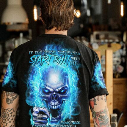 IF YOU THINK YOU WANNA FIRE SKULL ALL OVER PRINT - TLTR1511221
