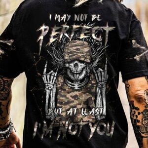 AT LEAST I'M NOT YOU SKELETON HAT ALL OVER PRINT - TLTW1602232