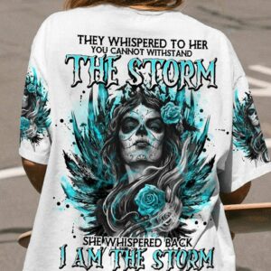 I AM THE STORM SUGAR SKULL ALL OVER PRINT - TLNO2402231