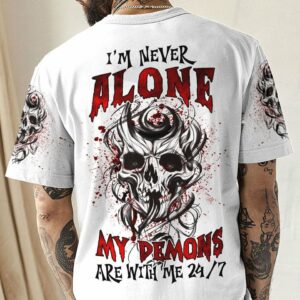 I'M NEVER ALONE SKULL REAPER ALL OVER PRINT - YHLN0302233