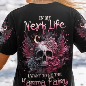 KARMA FAIRY SKULL ALL OVER PRINT - YHHG1302232