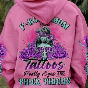 F-BOMB MOM WITH TATTOOS ALL OVER PRINT - TLNO2002231