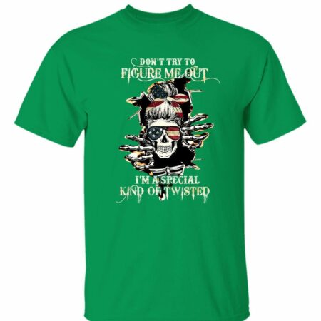 DON'T TRY TO FIGURE ME OUT COTTON SHIRT - TLTW2811221